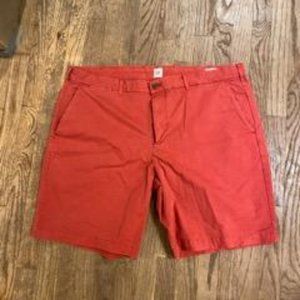 Gap Stretch 10" Men's Flat Front Shorts Red sz 42